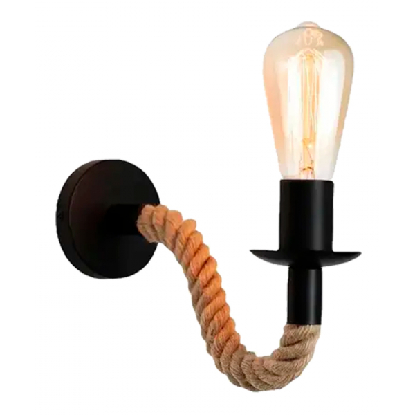 Lustre Arandela Corda AC-01 Para 1 lâmpadas soquete E27