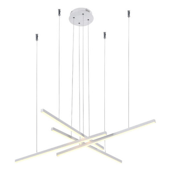 PENDENTE FATO BRANCO (C)120CM (L)120CM (A)4CM 4X15W 3000K 3210LM - GD009