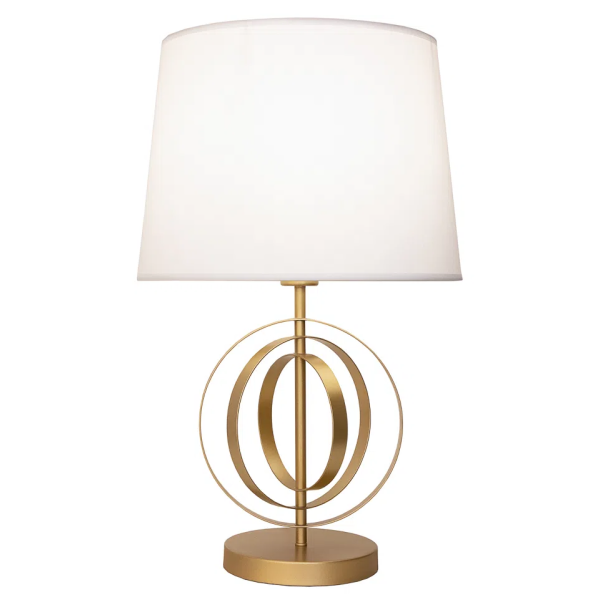 BASE PARA ABAJUR MONDE DOURADO (D)24CM (A)40CM 1XE27 40W - GL004G
