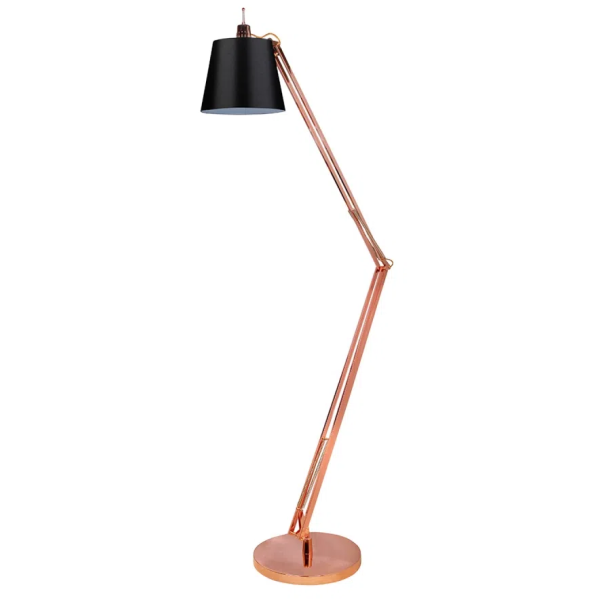 COLUNA SCOPE COBRE E PRETO (D)40CM (A)240CM 1XE27 40W - HU4003A