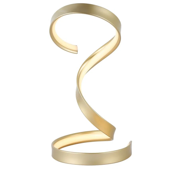 ABAJUR FLUIRE DOURADO (C)23CM (L)22CM (A)45CM 1X20W 3000K 1000LM - SB002