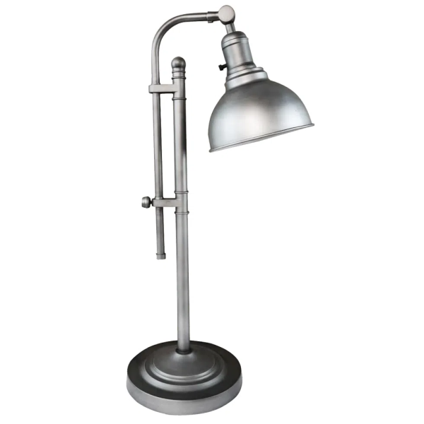 ABAJUR STUDIO PRATA 1X40W BOLINHA