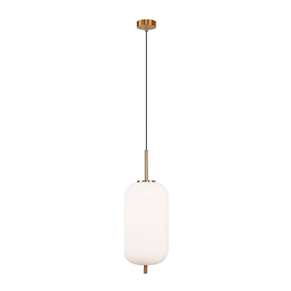 PENDENTE TRES DOURADO E BRANCO (D)22CM (A)59.5CM 1XE27 40W - HC014G