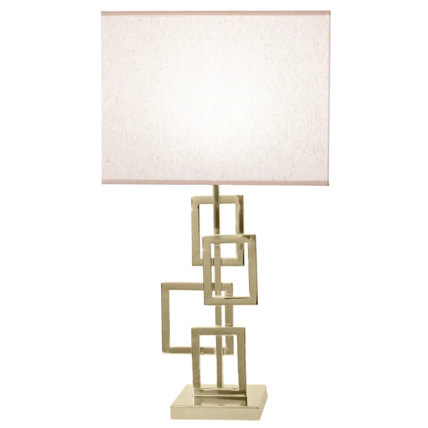 BASE PARA ABAJUR BALANCE DOURADO (C)19CM (L)16CM (A)48CM 1X40W E27