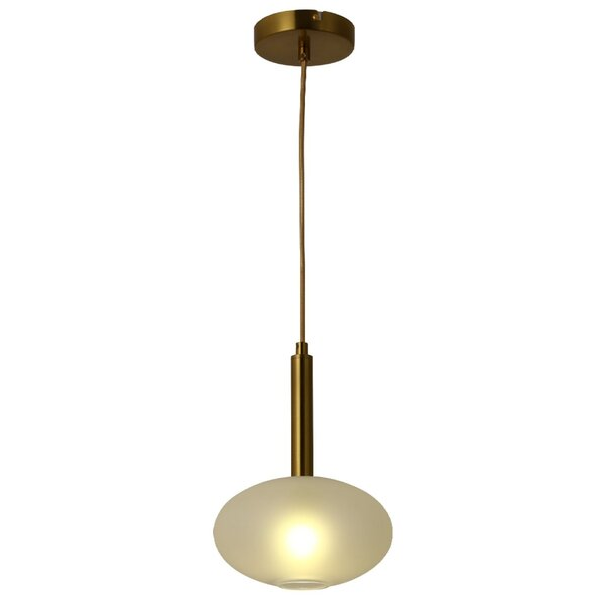 Pendente Filó Bronze e Branco (d)20cm (a)28cm 1xg9 5w - RZ005W