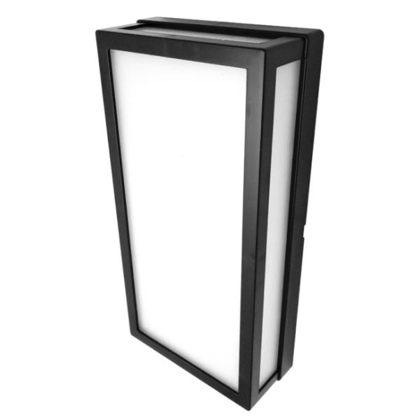 Luminária Arandela ALR02 Preto 12W 3000K