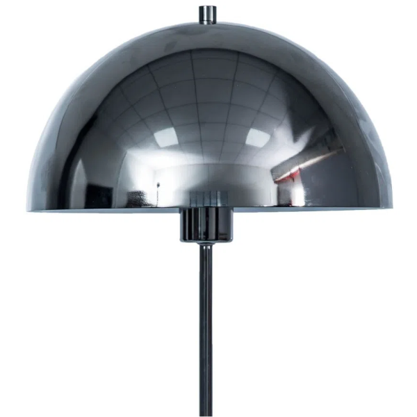 ABAJUR GLO CROMO NEGRO (D)30CM (A)50CM 1XE27 40W - GL014B