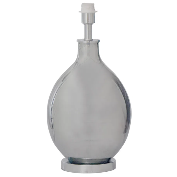 BASE PARA ABAJUR VENETO CROMADO (D)26.2CM (A)51.2CM 1XE27 40W - WR003