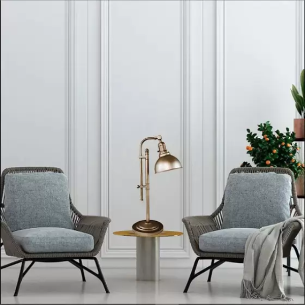 ABAJUR STUDIO BRONZE 1X40W BOLINHA