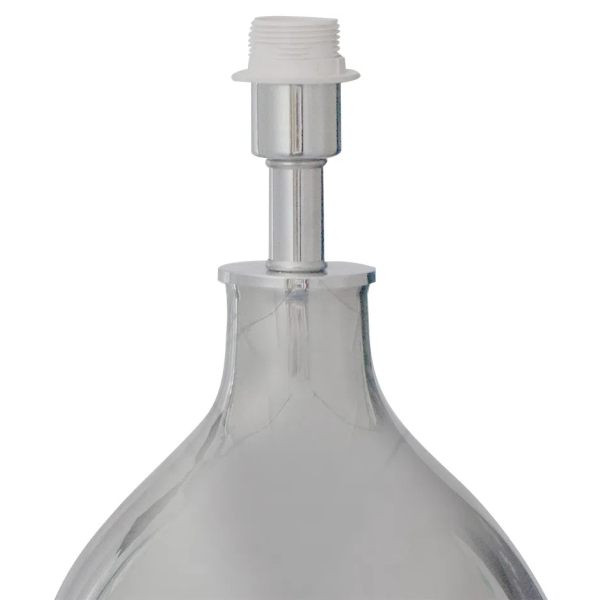 BASE PARA ABAJUR VENETO CROMADO (D)26.2CM (A)51.2CM 1XE27 40W - WR003