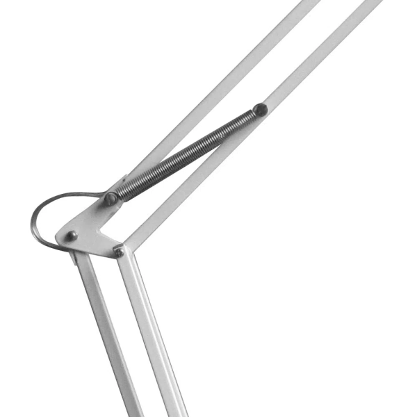 ABAJUR SCOPE BRANCO E BRANCO (D)15CM (A)72CM 1XE27 40W - HU3002W