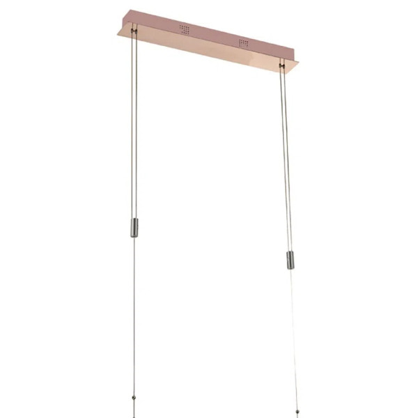 PENDENTE VOILE ROSE GOLD 1X33,6W 3000K 1680LM - BB003