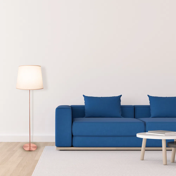 COLUNA NAIF COBRE (D)28CM (A)133CM 1XE27 40W - GL006E