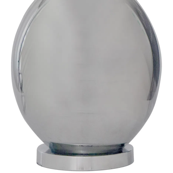 BASE PARA ABAJUR VENETO CROMADO (D)26.2CM (A)51.2CM 1XE27 40W - WR003