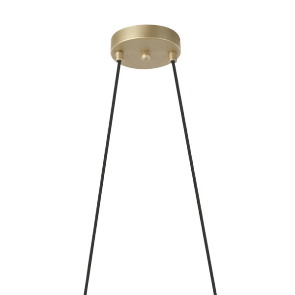 PENDENTE CACAU DOURADO E BRANCO (C)14CM (L)98.5CM (A)13CM 3XG9 75W - HL010
