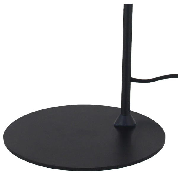 ABAJUR PIPE DOURADO E PRETO (D)12CM (A)49.5CM 1XE14 40W - ME002