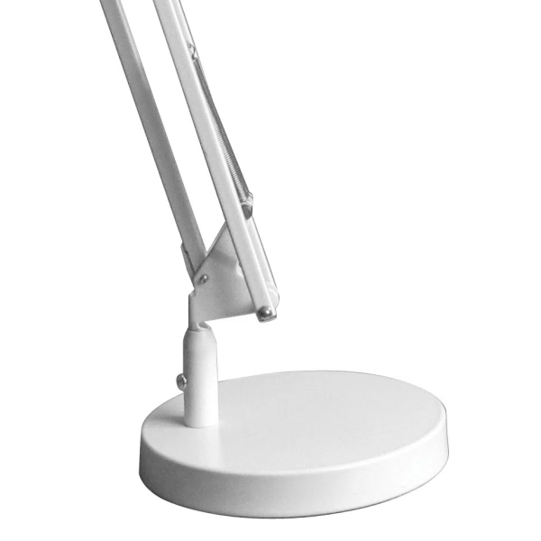 ABAJUR SCOPE BRANCO E BRANCO (D)15CM (A)72CM 1XE27 40W - HU3002W