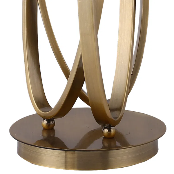 BASE PARA ABAJUR VENETO BRONZE (D)20CM (A)54.5CM 1XE27 40W - MI013