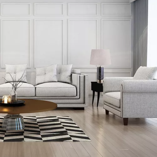 BASE PARA ABAJUR MARMO DOURADO E PRETO (D)12CM (A)39CM 1XE27 40W - GL001GB