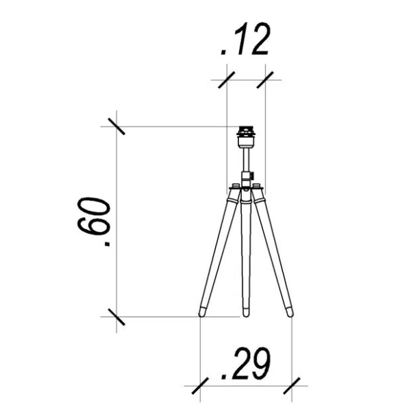 BASE PARA ABAJUR VENETO DOURADO E TRANSPARENTE (C)29.5CM (L)25.5CM (A)59.5CM 1XE27 40W - MI006