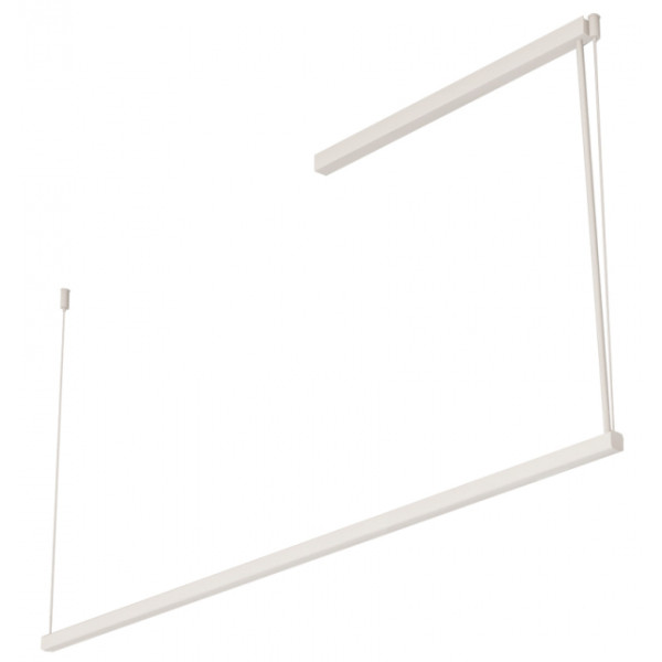 RISK LINEAR PENDENTE 200CM 36W 4000L 3000K – BRANCO