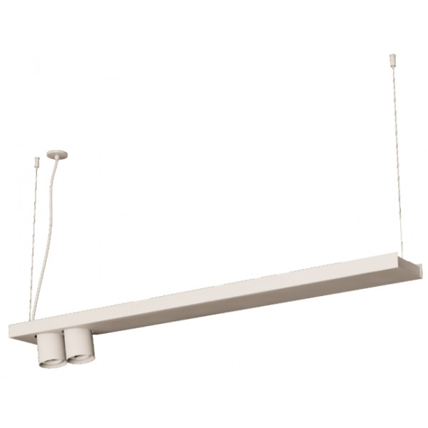 SANN 01 PENDENTE 200CM 2X AR70 (110V-23W) 1900L 3000K – BRANCO