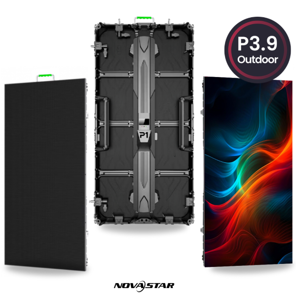 Painel de LED Indoor P2.6, P2.9, P3.9 com Gabinete Rental 500*1000mm - 5