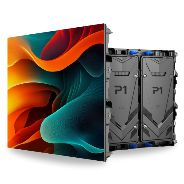 Painel de LED Outdoor P5, P8 e P10 com Gabinete Rental 960*960mm - 4