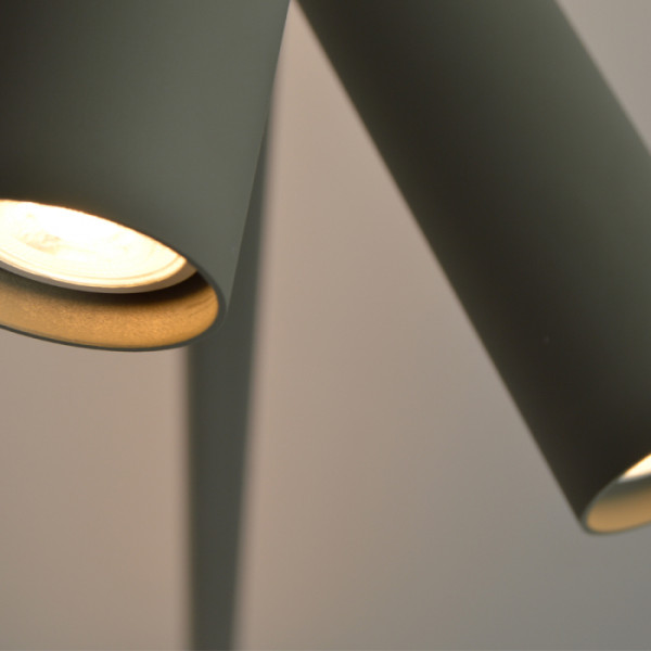 FRAN PENDENTE 200CM 36W 4000L 3000K+4XMR11 LONGO (LED LUZ INDIRETA)