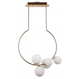 PENDENTE NERO DOURADO E BRANCO (C)60CM (L)30CM (A)69CM 5XG9 50W - MM002G