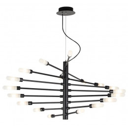 PENDENTE NEO PRETO E BRANCO (C)104CM (L)60CM (A)39CM 18XG9 450W - RE017L
