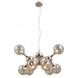 PENDENTE MOL DOURADO E CHAMPAGNE (D)60CM (L)30CM (A)40CM 9XG9 225W - OD040