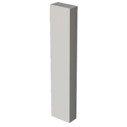 SLIM LED ARANDELA 39 X 8 (220V-10W) 1200L 4000K