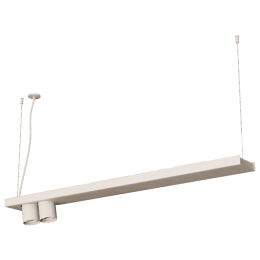 SANN 01 PENDENTE 160CM 2X AR70 (110V-23W) 1900L 3000K – BRANCO