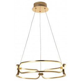 PENDENTE LUMINA DOURADO (D)45CM (A)9.5CM 1X37W 3000K 1850LM - BB006G