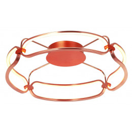 PLAFON DE SOBREPOR LÚMINA ROSE GOLD (D)60CM (A)17CM 1X45W 3000K 2250LM - BB016LE