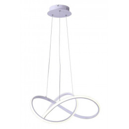 PENDENTE FLUIRE BRANCO (C)58CM (L)55CM (A)24CM 1X30W 3000K 1500LM - SB001W