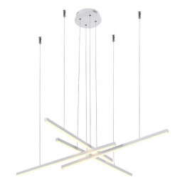 PENDENTE FATO BRANCO (C)120CM (L)120CM (A)4CM 4X15W 3000K 3210LM - GD009