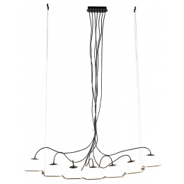 PENDENTE CARLOTA PRETO E BRANCO (C)14CM (L)113CM (A)21.5CM 7XG9 70W - YD011