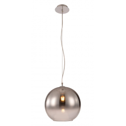 PENDENTE BOCCI CROMADO E FUME (D)30CM 1XE27 40W - OD037SM