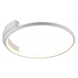 PLAFON DE SOBREPOR BAMBOLE BRANCO (D)50CM (A)6CM 1X30W 3000K 2035LM - FO026LW