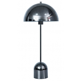 ABAJUR GLO CROMO NEGRO (D)30CM (A)50CM 1XE27 40W - GL014B