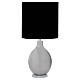 BASE PARA ABAJUR VENETO CROMADO (D)26.2CM (A)51.2CM 1XE27 40W - WR003