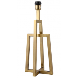 BASE PARA ABAJUR VENETO DOURADO (C)22CM (L)18CM (A)52.5CM 1XE27 40W - MI004