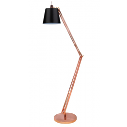 COLUNA SCOPE COBRE E PRETO (D)40CM (A)240CM 1XE27 40W - HU4003A