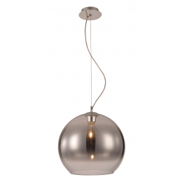 PENDENTE BOCCI CROMADO E FUME (D)41CM 1XE27 40W - OD037SL