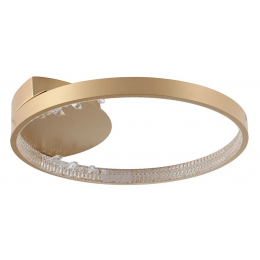 Plafon Milenium Dourado (D)40Cm (C)0Cm (L)0Cm (A)7Cm 1X19W 3000K 1425Lm Led - OC027AS