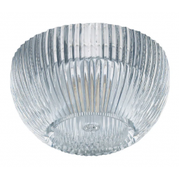 SPOT DE EMBUTIR D 10CM X 5.5CM 1XG4 127V / 220V CROMADO E TRANSPARENTE - YD1030