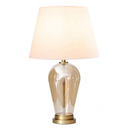 BASE PARA ABAJUR VENETO DOURADO E CHAMPAGNE (D)22CM (A)52.2CM 1XE27 40W - WR004