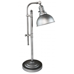 ABAJUR STUDIO PRATA 1X40W BOLINHA